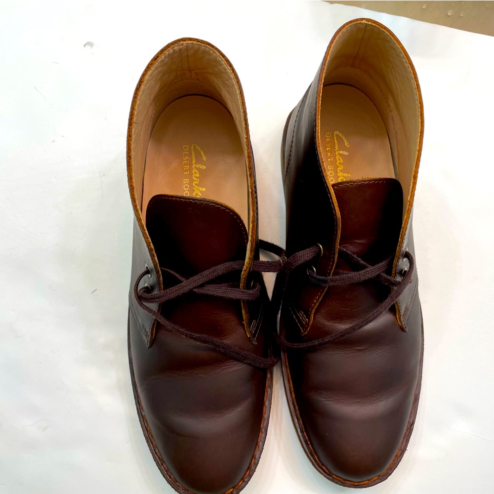 Clarks Originals - Desert Boot Womens Chukka Brown Leather US Size 9.5 M - Picture 9 of 13